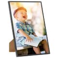 vidaXL Fotorámiky na stôl, koláž 3 ks, čierne 28x35 cm, MDF