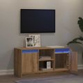 vidaXL TV jednotky 100 x 34 x 50 cm Hnedá Kompozitné drevo
