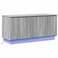 vidaXL TV skrinka 100 x 38 x 49 cm Sivý Sonoma Kompozitné drevo
