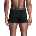 Pánske boxerky Perf Cotton 3in 3Pack Black - Under Armour, veľkosť M, veľkosť oblečenia M