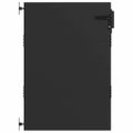 vidaXL Záhradná brána 85 x 125 cm Povrchovo upravená oceľ Zamykateľné