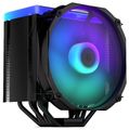Endorfy chladič CPU Fortis 5 Black ARGB / 140mm fan/ 6 heatpipes / PWM / nanoreset controller / pre Intel a AMD / čierny Chladenie, pre CPU, pre Intel a AMD, socket 1851, 1700, 1200, 115x, 2011, AM5, AM4, AM3(+), AM2(+), FM2(+), 220W TDP, 140mm ventilátor