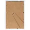vidaXL Fotorámiky na stôl, koláž 3 ks, biele 28x35 cm, MDF