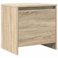 vidaXL Nočný stolík, dub sonoma 45x34x44,5 cm, kompozitné drevo