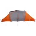 vidaXL Okamžitý stan 524 x 232 x 192 cm Šedá a oranžová