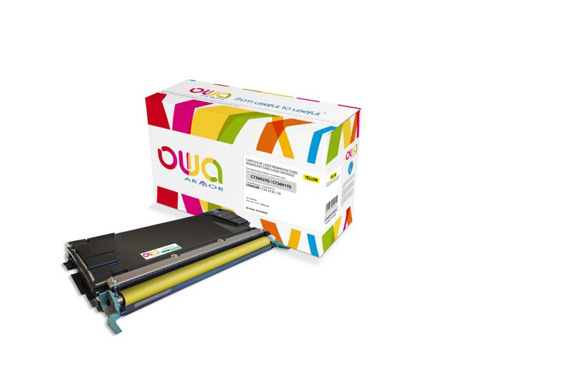OWA Armor toner kompatibilný s Lexmark C736H1YG, 10000st, žltá/yellow