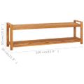 vidaXL Lavička 160 cm teakový masív