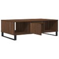 vidaXL Konferenčný stolík hnedý dub 104x60x35 cm kompozitné drevo