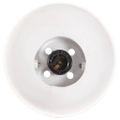vidaXL Industriálna nástenná lampa biela 45x25 cm E27
