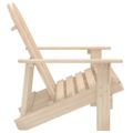 vidaXL 2-miestna záhradná stolička Adirondack jedľový masív