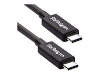 Kábel Thunderbolt - USB-C (M) do USB-C (M) - Thunderbolt 3 / USB / DisplayPort - 2 m - čierna - pre P/N: CDP2HDUACP, CDP2HDUACPW, MST30C2DPPD