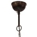vidaXL Industriálna okrúhla závesná lampa 25 W farebná 40 cm E27