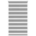 vidaXL Zebrová roleta 70,9x120 cm Šírka látky 66,7 cm sivá