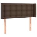 VidaXL Čelo postele hnedé 83x16x78/88 cm umelá koža