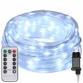 vidaXL Lano so svetlom s 480 LED-i Studená biela 20 m PVC