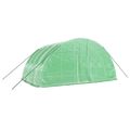 vidaXL Skleník s oceľovým rámom zelený 24 m² 6x4x2,85 m