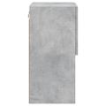 vidaXL TV skrinky s LED svetlami 2 ks betónovo-sivé 30,5x30x60 cm