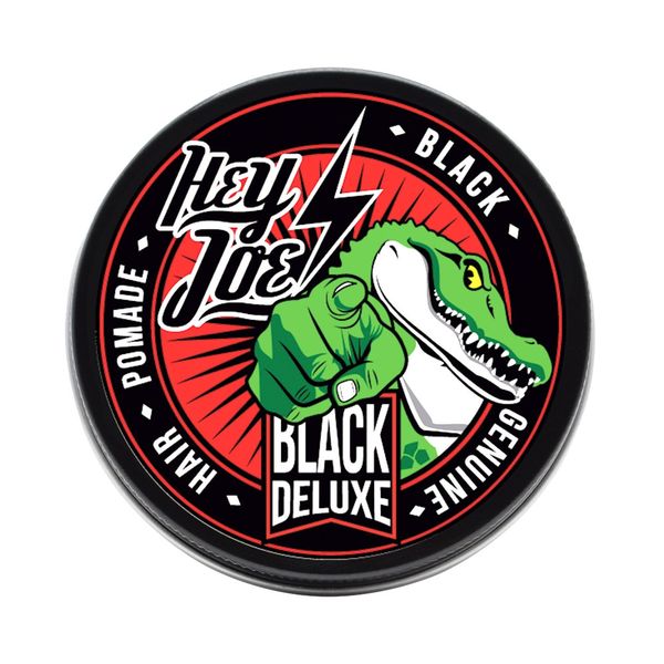 Čierna pomáda na vlasy HEY JOE Black Deluxe pomade 100 ml