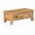 vidaXL Konferenčný stolík z mangového dreva 90x45x35 cm