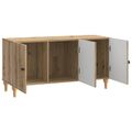 vidaXL TV skrinka 99 x 34,5 x 50 cm Dub artisan Kompozitné drevo