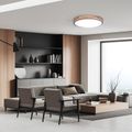 LED stropné svetlo Solight WO8006 Iron Oak