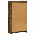 vidaXL Knižnica Dymový dub 59 x 30 x 111 cm Kompozitné drevo
