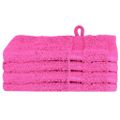 vidaXL Uterák pre hostí SOLUND 4 ks Ružová 15 x 21 cm 550 gsm
