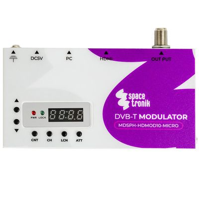 Modulator HDMI Spacetronik HDMOD-10 Micro USB Modulator HDMI Spacetronik HDMOD-10 Micro, USB