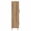 vidaXL Highboard Remeselný dub 69,5 x 31 x 115 cm Kompozitné drevo