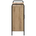 vidaXL Servírovacia skriňa Dub artisan 97 x 33 x 81 cm