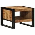 vidaXL konferenčný stolík 50x50x38 cm masívne hrubé drevo mango