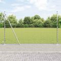 vidaXL Zvarený drôtový plot s betónovým podstavcom 25 x 1,5 m