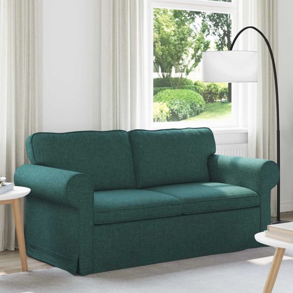 vidaXL Pohovka Tmavozelená 175 x 82 x 80 cm látka