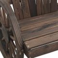 vidaXL Záhradná stolička Adirondack jedľový masív