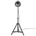 vidaXL Podlahová lampa 25 W starožitná strieborná 35x35x65/95 cm E27