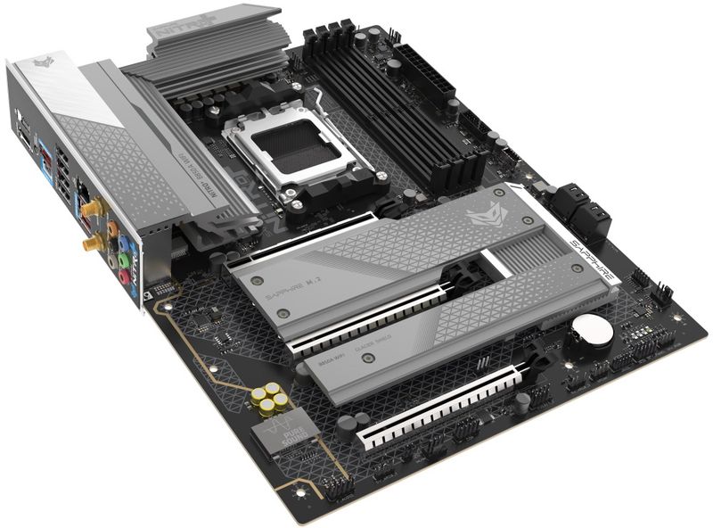 SAPPHIRE NITRO+ B850A WIFI7 / B850 / AM5 / 3x M.2 / DP1.2 / HDMI / Wi-Fi / ATX