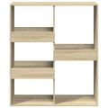 vidaXL Deliaca stena dub sonoma 100x33x115 cm kompozitné drevo