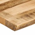 vidaXL Stolová doska živá hrana 70x40x2,5 cm masívny surový mangovník