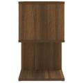 vidaXL Nočné stolíky 2 ks hnedý dub 50x30x51,5 cm spracované drevo