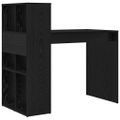vidaXL Stôl Čierny dub Kompozitné drevo 108 x 55 x 103.5 cm