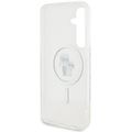 Puzdro Karl Lagerfeld pre Samsung Galaxy S24 KLHMS24SHGKCNOT transparentné HC MAGSAFE IML KC