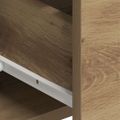 vidaXL Highboard Remeselný dub 80 x 33 x 150 cm Kompozitné drevo