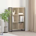 vidaXL Knižnica 99.5 x 30 x 108.5 cm Kompozitné drevo Sonoma