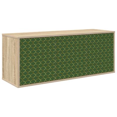 vidaXL Nástenný TV kabinet GELEEN 102 x 33 x 40 cm Dub sonoma