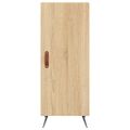 vidaXL Vysoká skrinka dub sonoma 34,5x34x180 cm spracované drevo