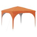 vidaXL Prístrešok na párty 290 x 290 x 245 cm Oranžová
