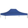 vidaXL Strecha na párty stan 4,5x3 m, modrá 270 g/m²