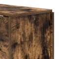 vidaXL Jedálenský stôl 138 x 70 x 73,5 cm Kompozitné drevo Dymový dub