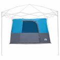 vidaXL Vnútorný stan so strechou Modrá 280 x 220 x 176 cm taft