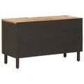 vidaXL Úložné skrine Prírodná 80 x 33 x 46 cm Masívne mango drevo